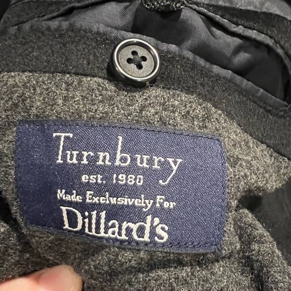 Loro Piana Turnbury black wool storm system coat - Picture 6 of 7